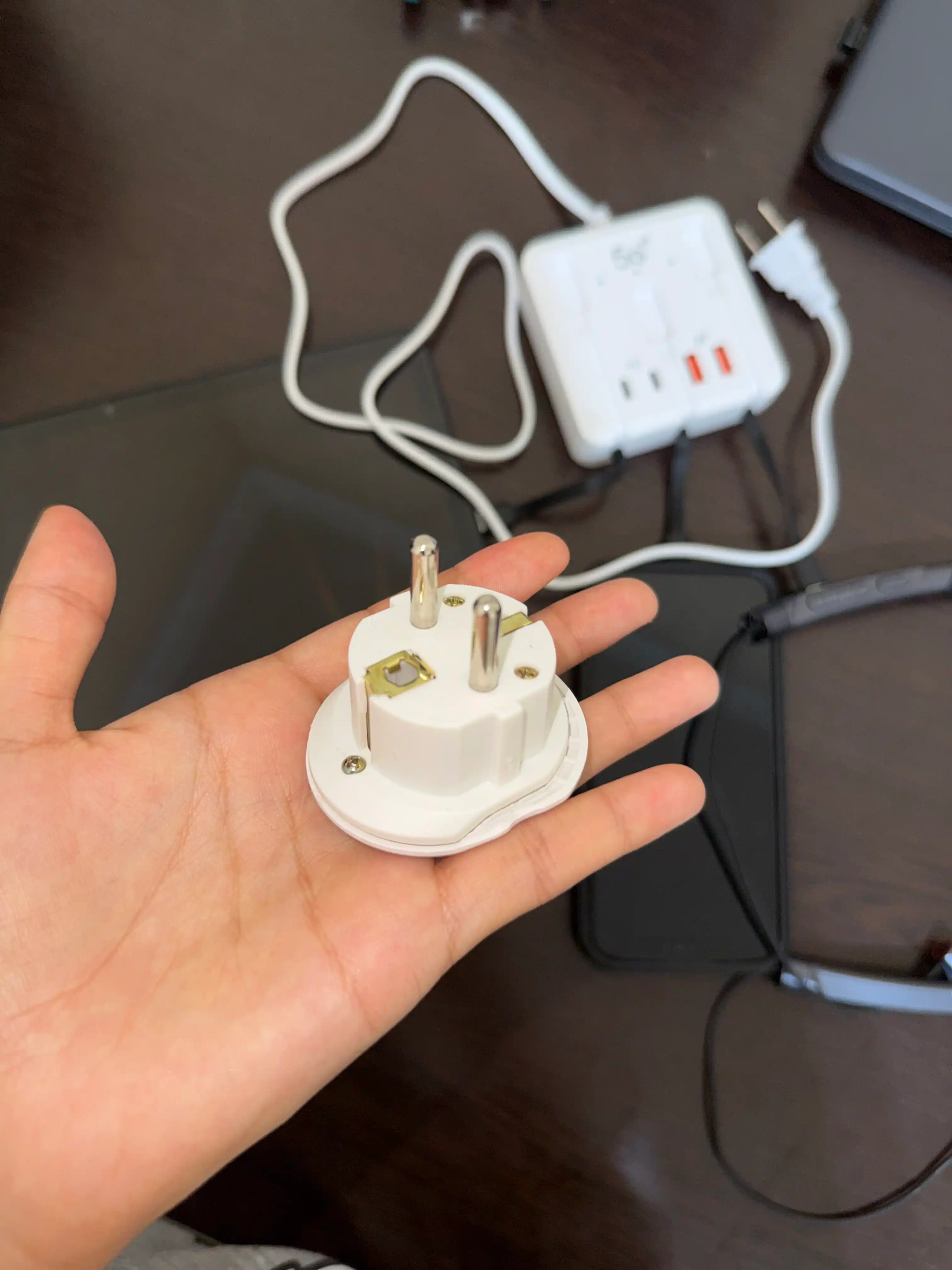 Universal zaryadlovchi 66W 5 ta 1 da, Type-C, Lightning, Micro USB kabel +sovg‘a adapter