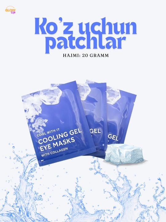 Ko'z tagidagi Dora doglarni ketqazuvchi , kollagenli ko'z uchun gelli niqob - 