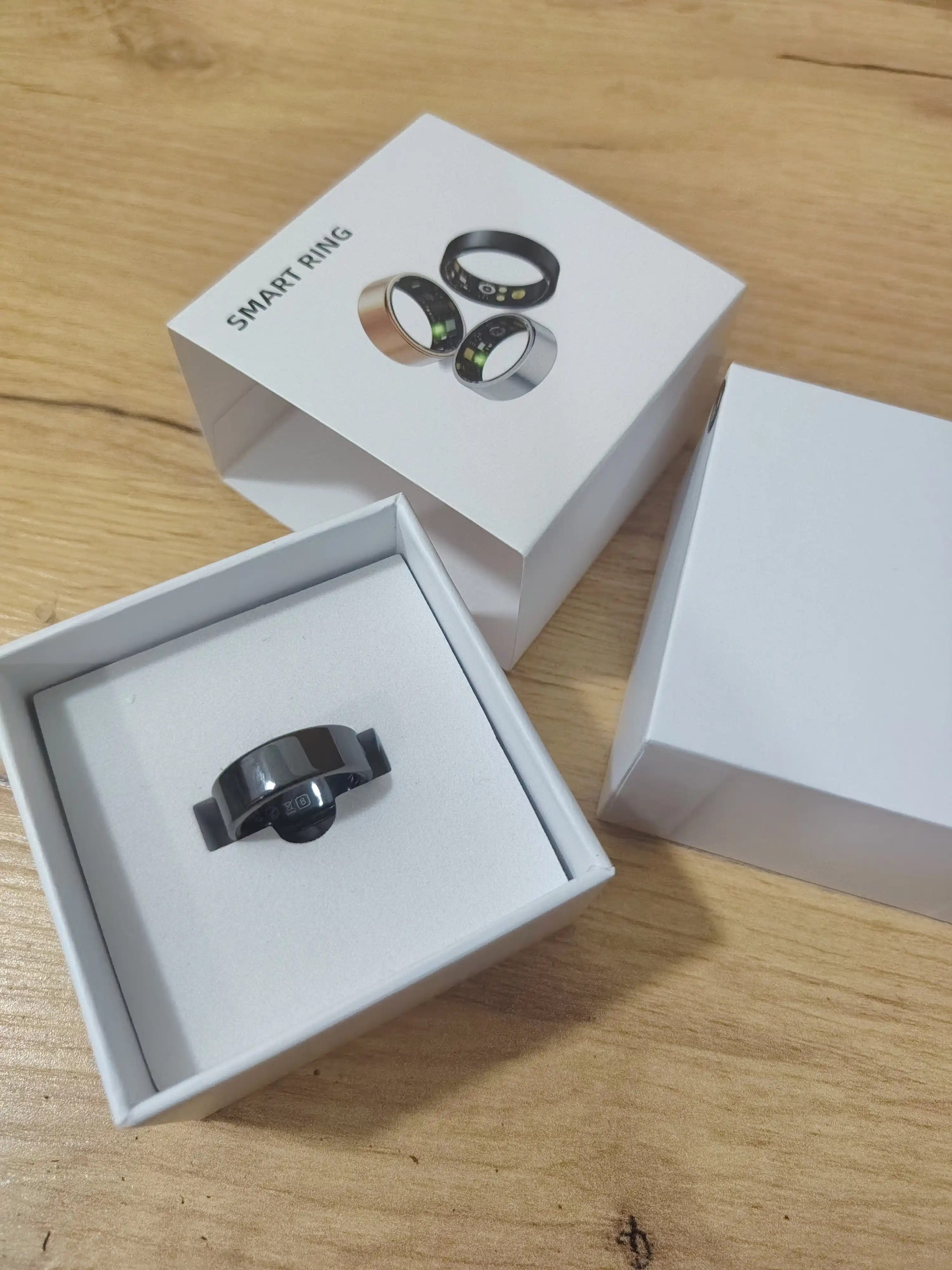 Yurak urish ritmini, uyquni va qadamlarni kuzatish uchun aqlli uzuk — Smart Ring