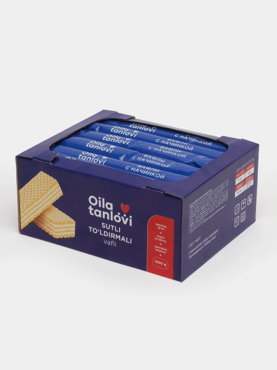 Вафли Oila Tanlovi, 1.5 кг