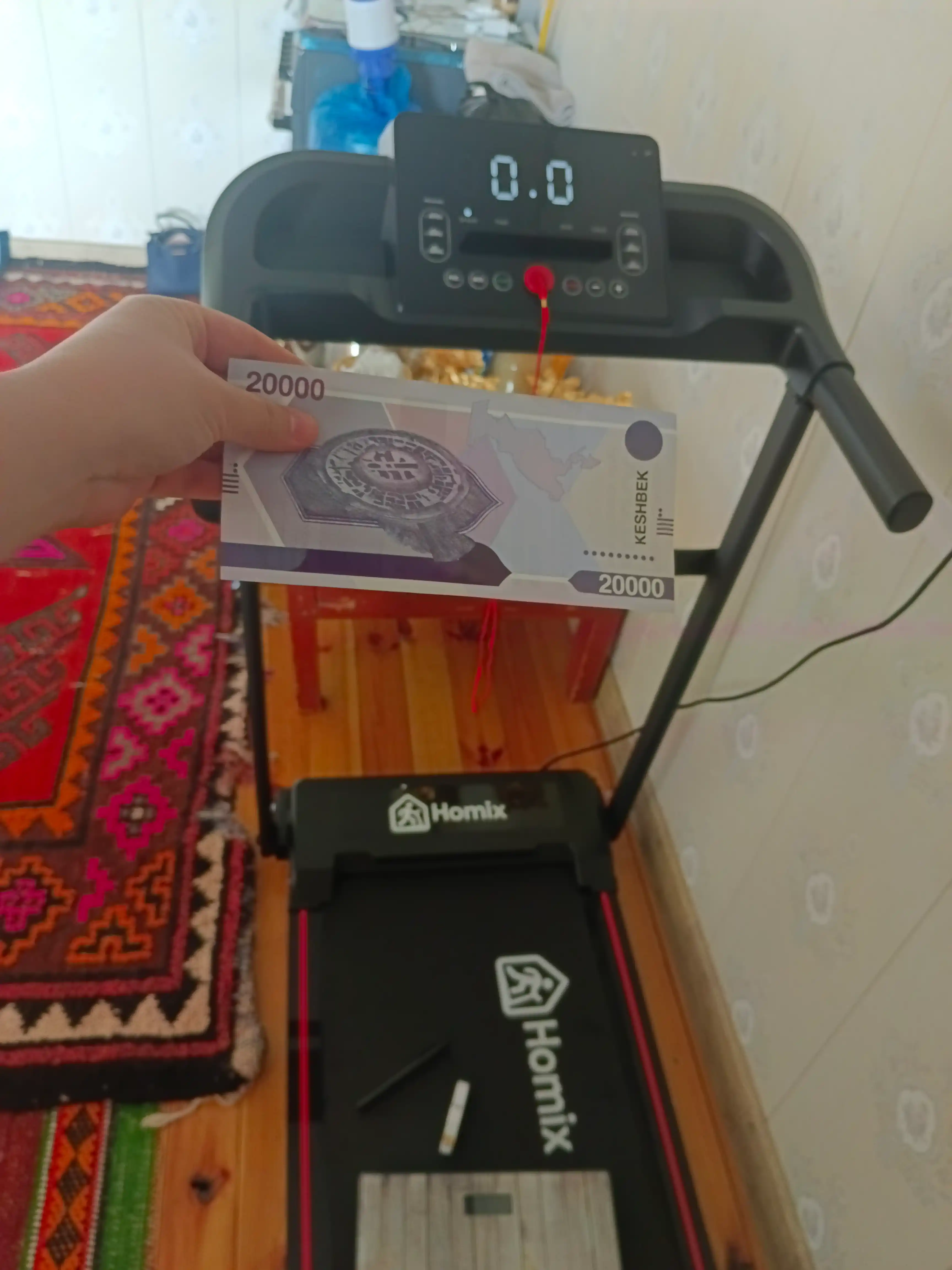 Yugurish yo‘lagi, maishiy, elektr, yig‘ma, 1-10 km/soat
