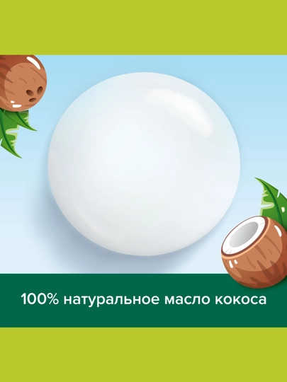 Гель для купания детский от 3 лет Palmolive Kids с маслом кокоса для тела и волос,250 мл