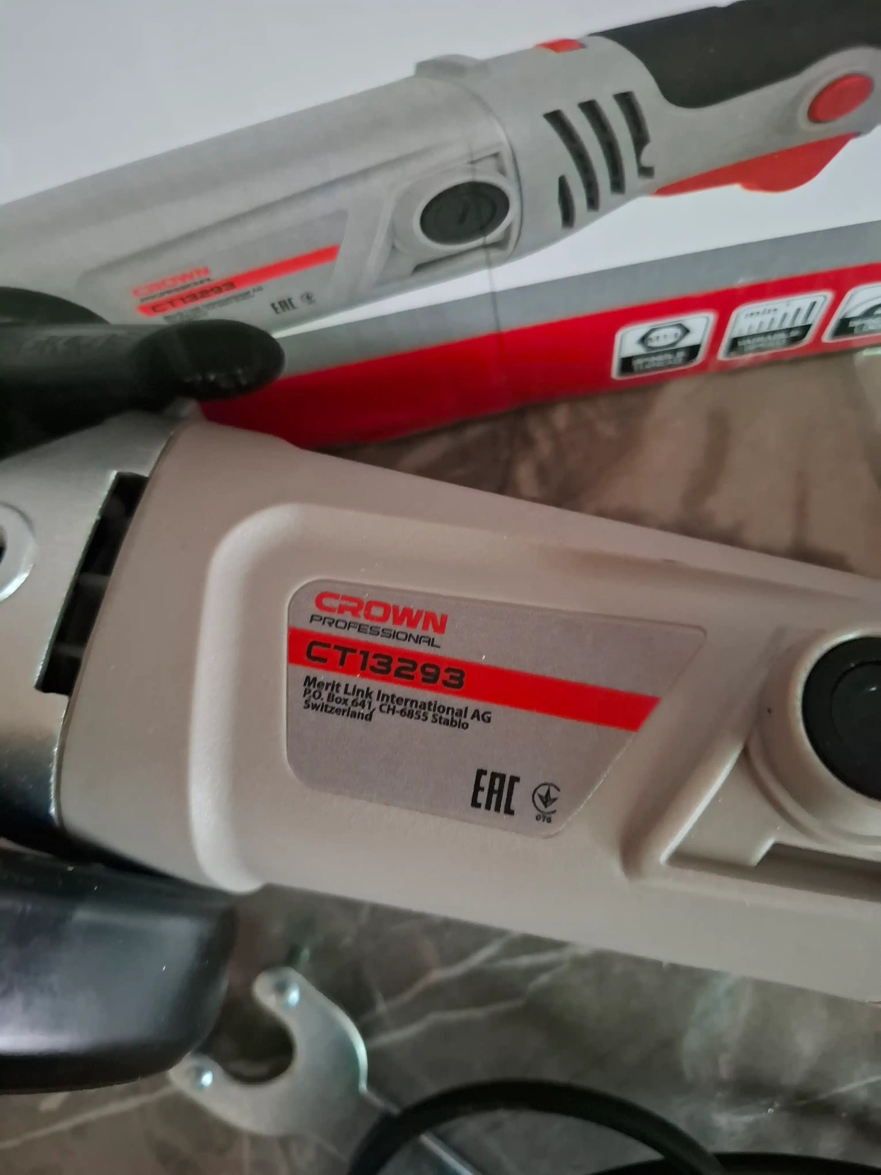 Болгарка CROWN CT13293 125/860W