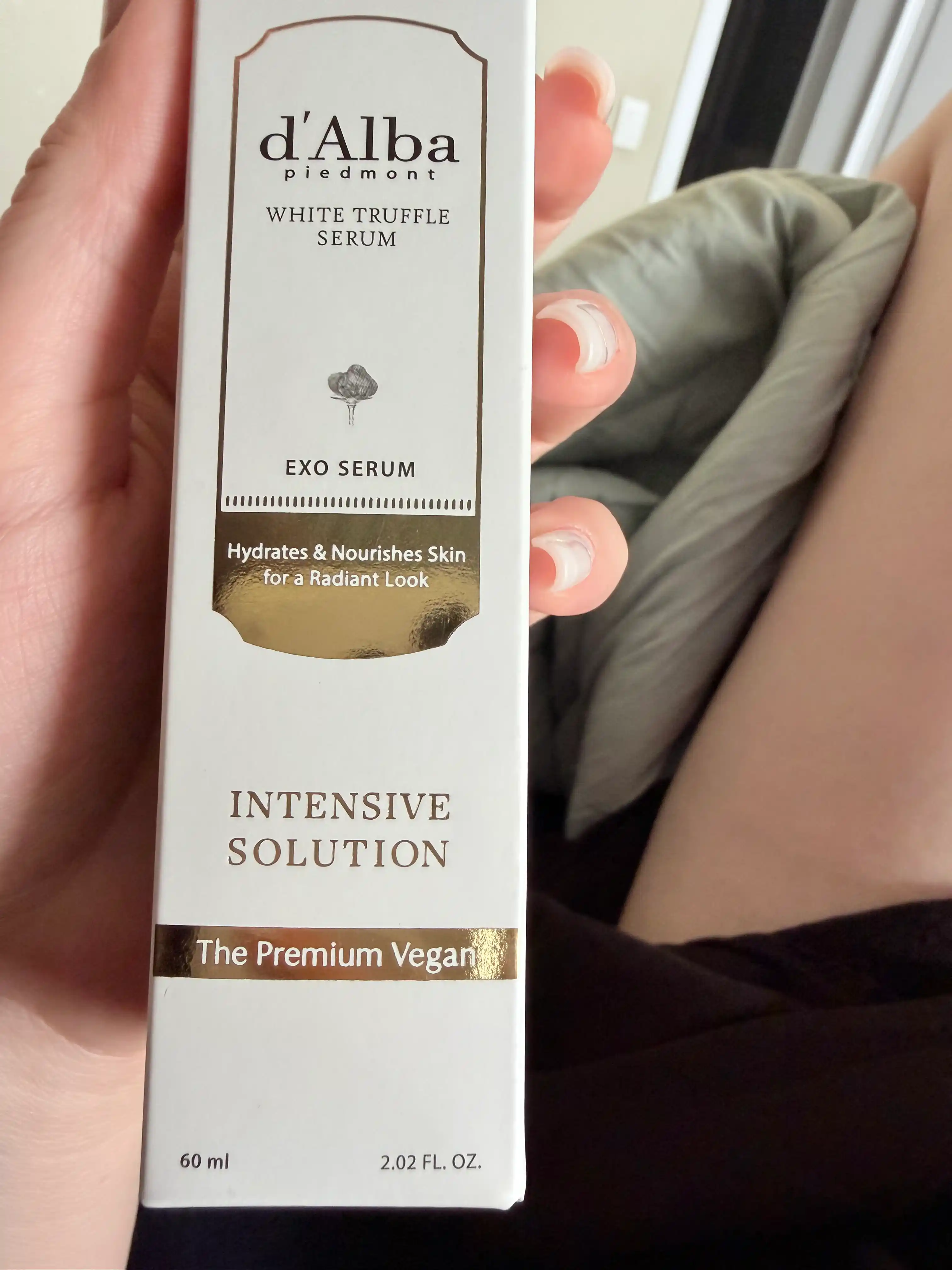 D’Alba White truffle serum zardobi spreyi, kollagen va oq tryufel bilan, 50 ml