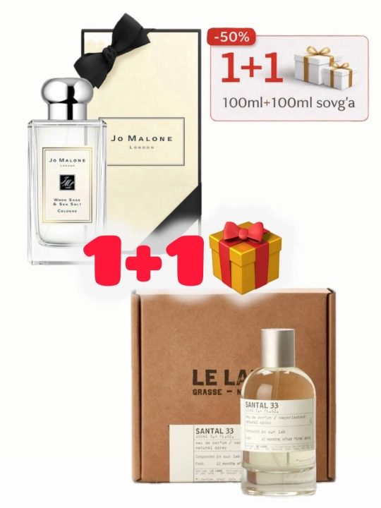 Santal 33 + Jo malone 100ml подарок  Сантал 33 Lime brasil - 