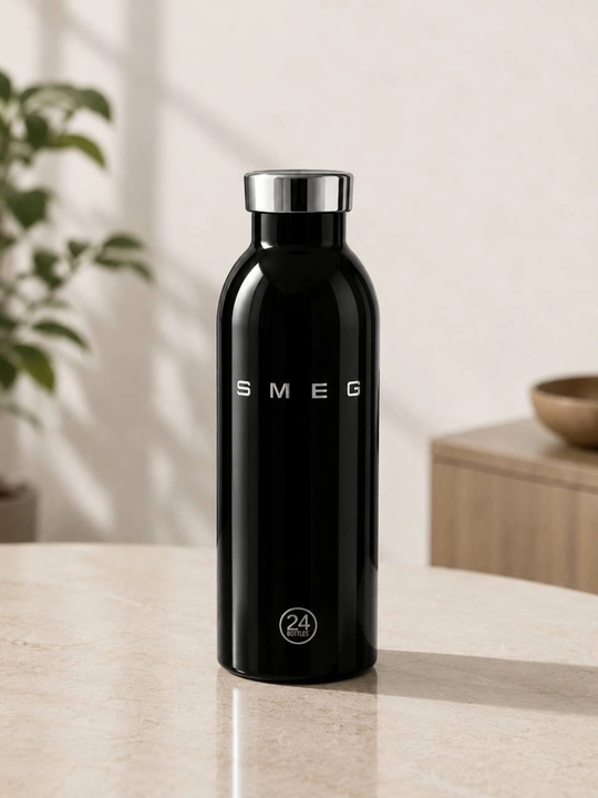 Термобутылка SMEG, модель 24 Bottles - сохраняет тепло 12 часов, холод 24 часов, 500 мл