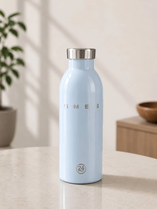Термобутылка SMEG, модель 24 Bottles - сохраняет тепло 12 часов, холод 24 часов, 500 мл