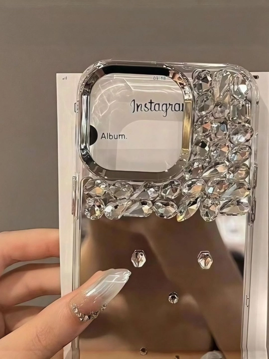 IPhone uchun kristalli g‘ilof, hashamatli yaltiroqlik