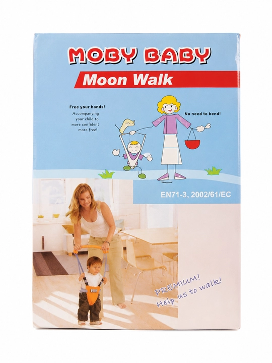 Детские вожжи-ходунки MOBY BABY «Moon Walk» для обучения ходьбе - 