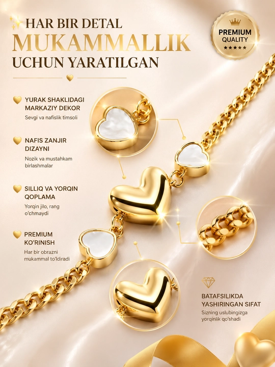 Ayollar taqinchoqlari, qizlar uchun taqinchoqlar, minimal oltin rangli bilaguzuk