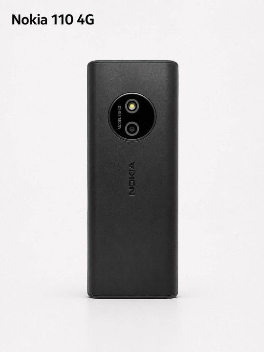 Nokia 110 4G 2 SIM-карты. Аккумулятор 1450 мАч