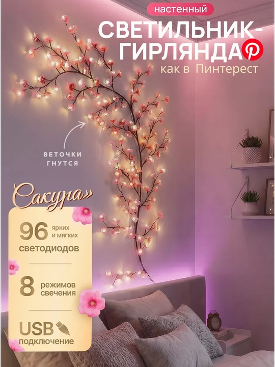 Devorga o‘rnatiladigan svetodiodli yoritgich - 