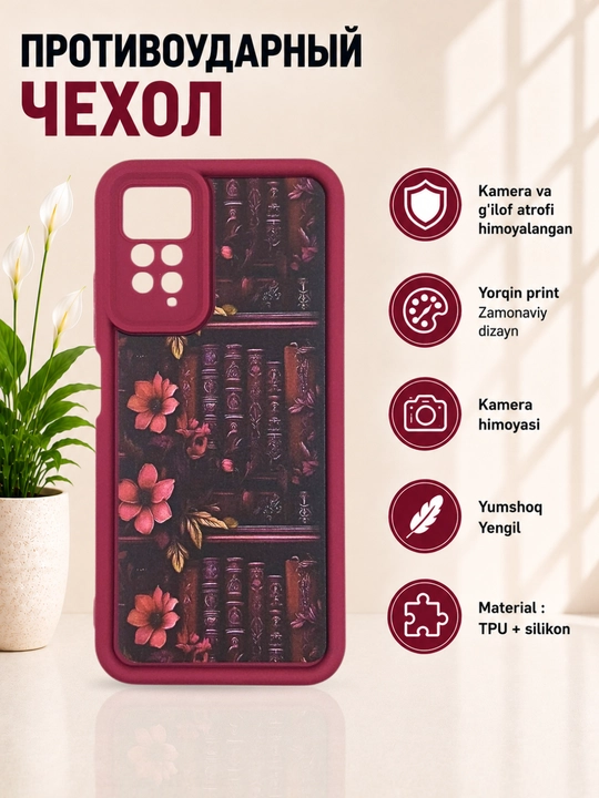 Redmi Note 12 Pro (4G), Note 11 Pro (4G) smartdoni  uchun g'iloflar