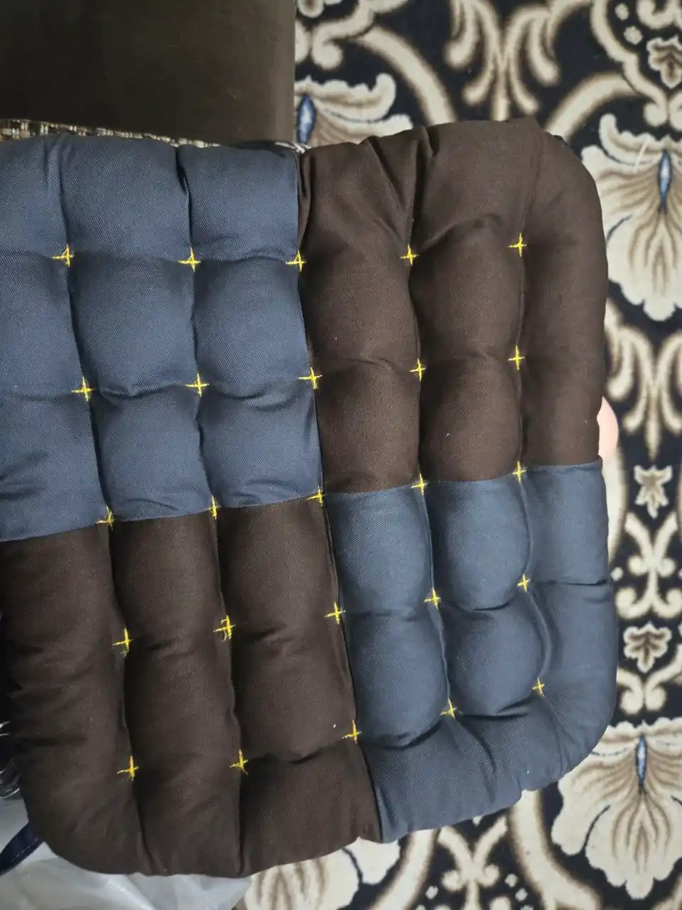 Детская ортопедическая сидушка, из рисовой шелухи, Ecomfort, 30 * 30 см