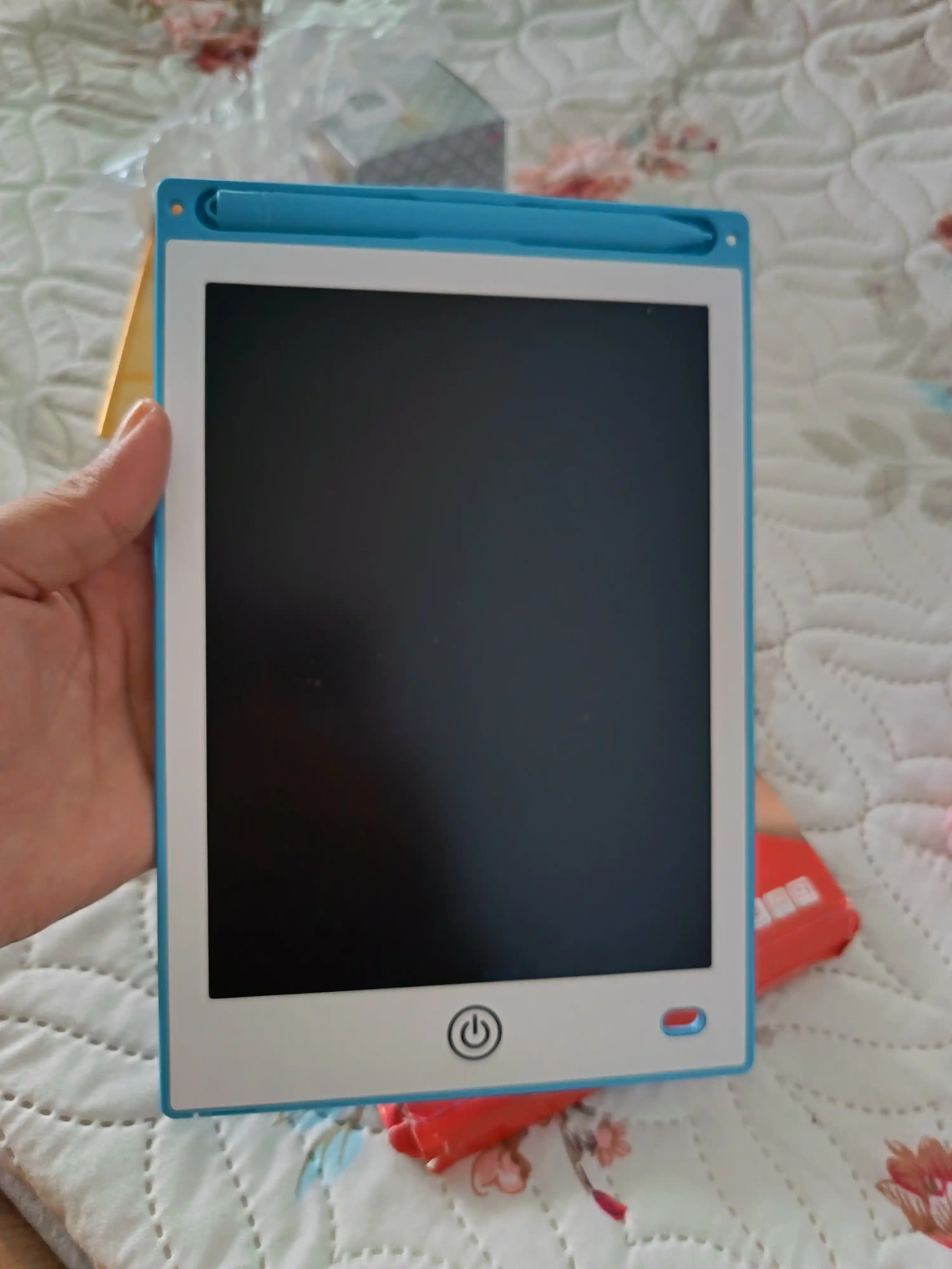 Grafik LCD planshet chizish uchun, stylusli bolalar uchun elektron doska, 8,5/10 dyuym