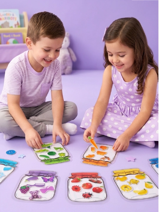 Игра "Учим цвета" дидактическая, логопедия, логика, развитие