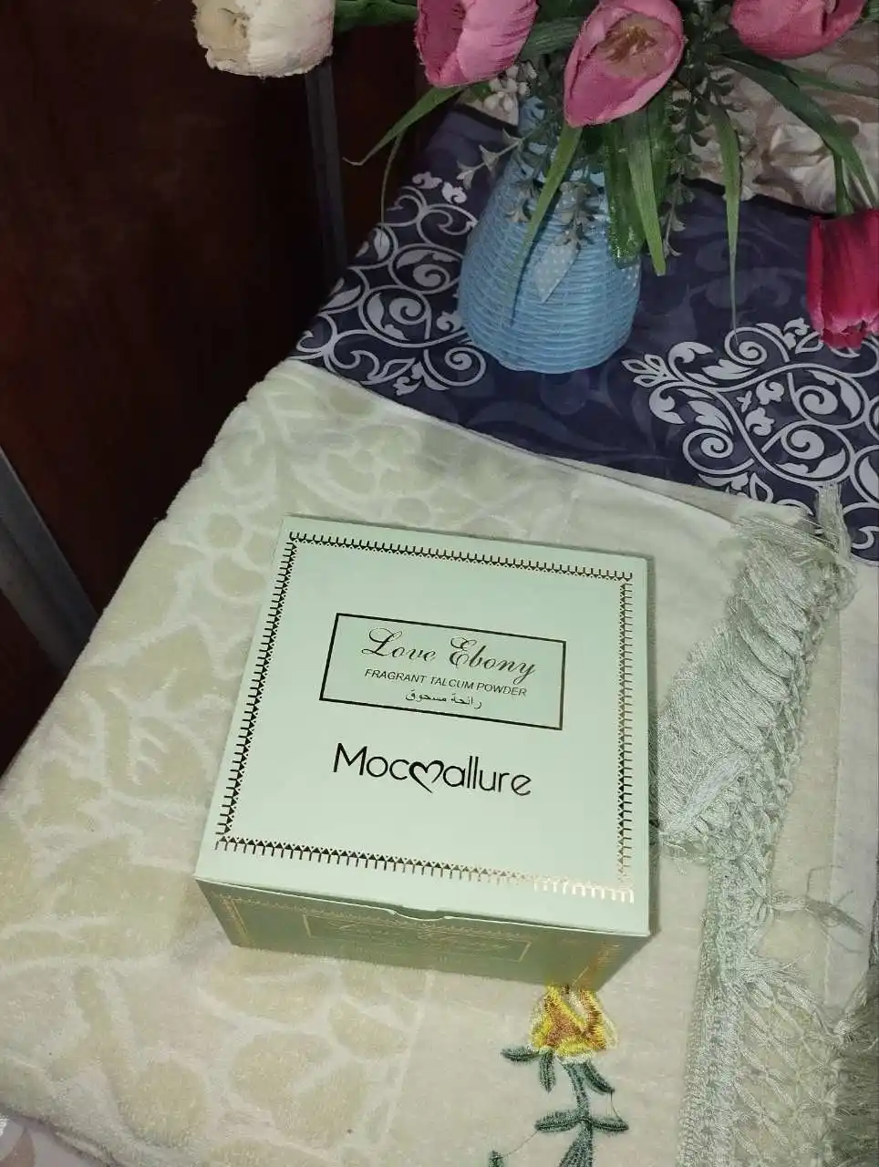 Mocallure - ароматная пудра для тела, для женщин и девушек, тальк, пудра, подарок, 100 г