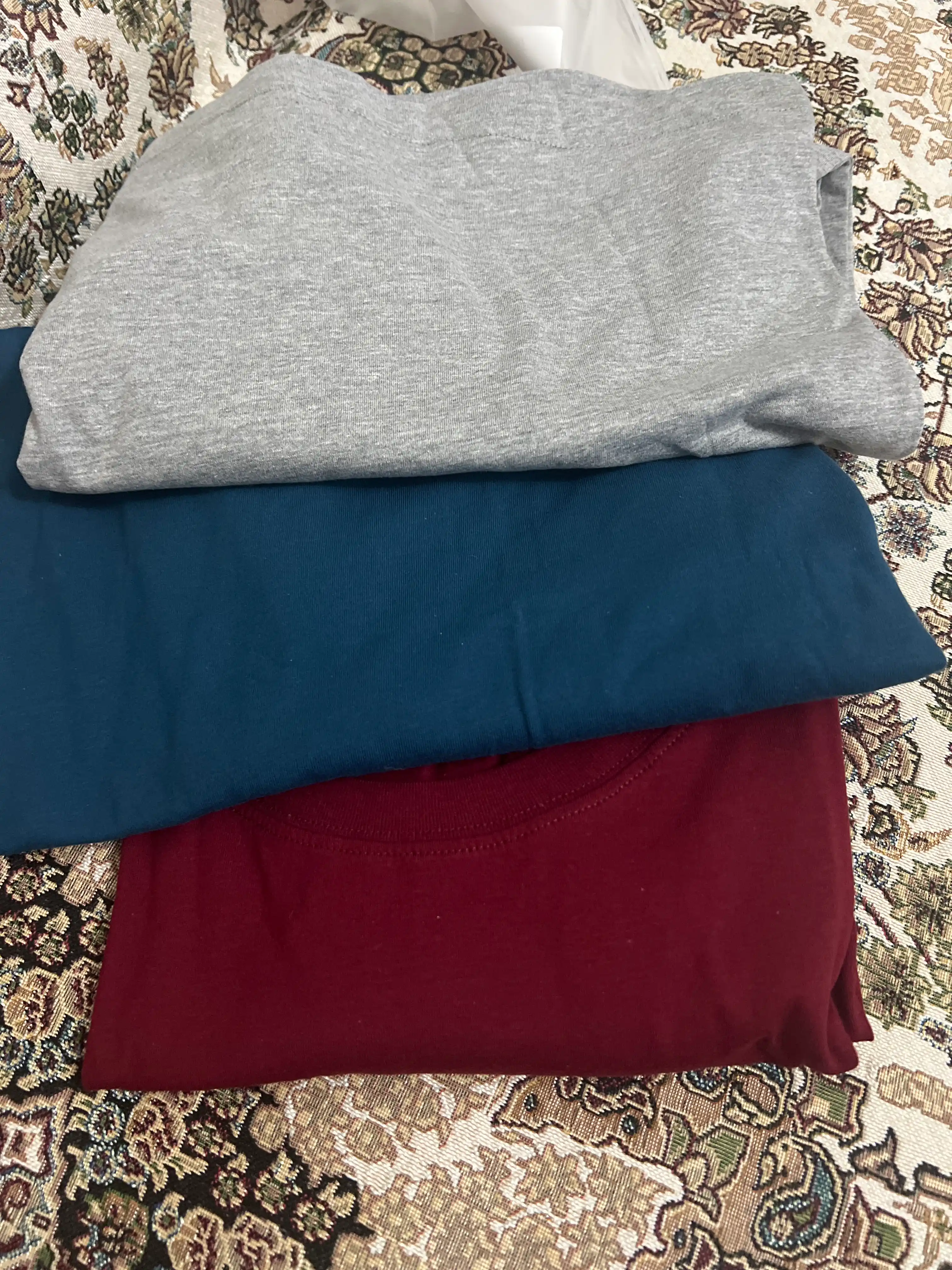 Футболка базовая мужская и женская, однотонная, 100% хлопок, S-4XL, ORZU-TEKS