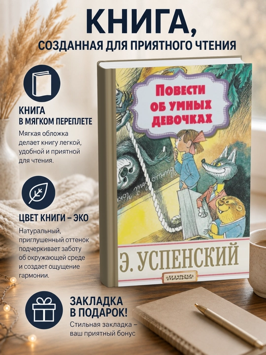 Эдуард Николаевич Успенский-Повести об умных девочках - 