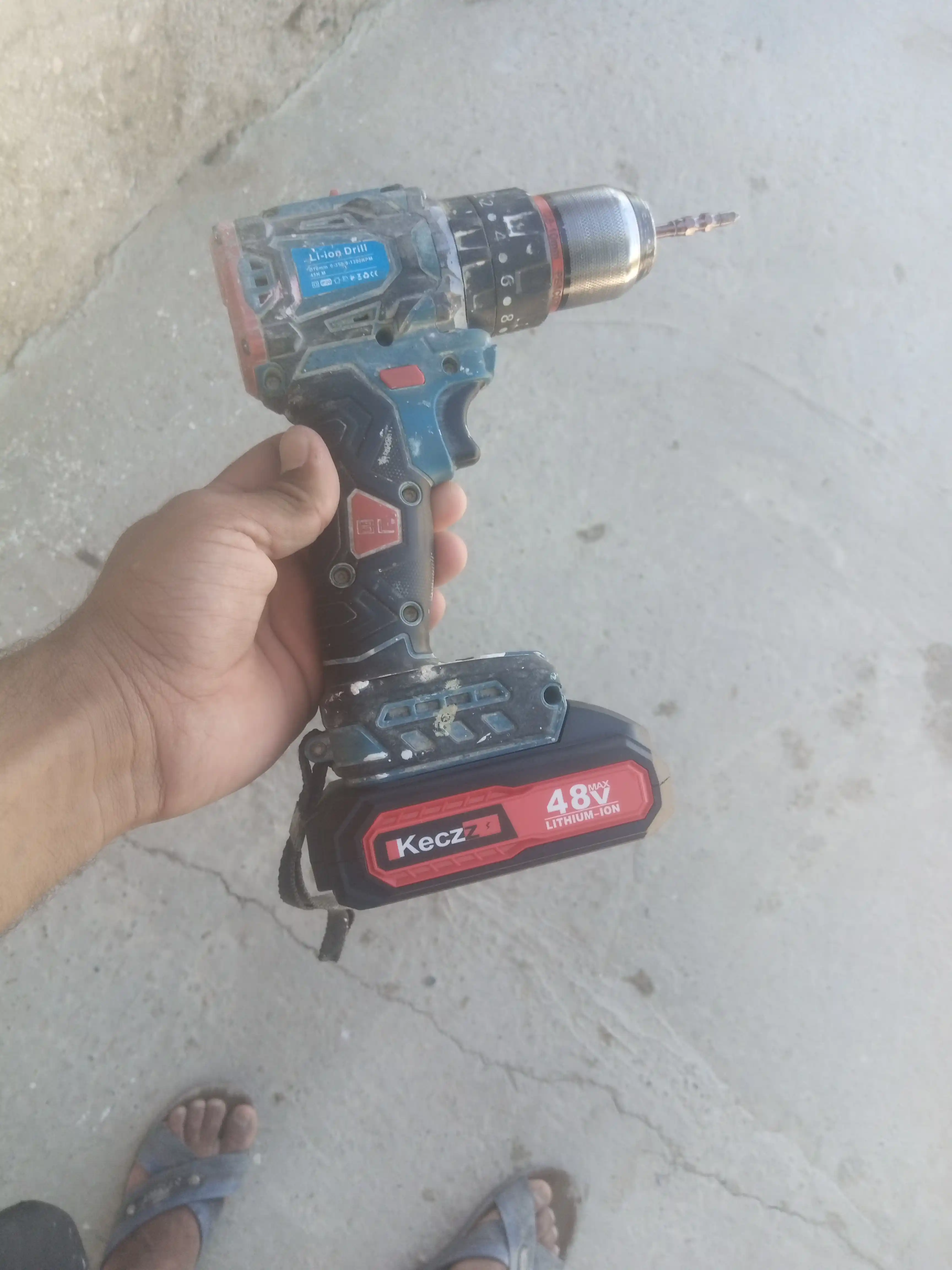 Shurupovert va lazer uchun batareyka 21V, 36V, 48V, 98V