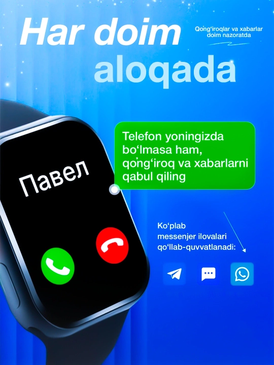 Smart Watch x series, aqlli soat, erkaklar va ayollar uchun