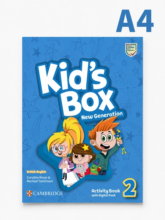 Kids Box New Generation 2 Pupil's Book и Activity Book — учебник и рабочая тетрадь