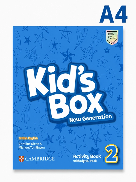 Kids Box New Generation 2 Pupil's Book и Activity Book — учебник и рабочая тетрадь