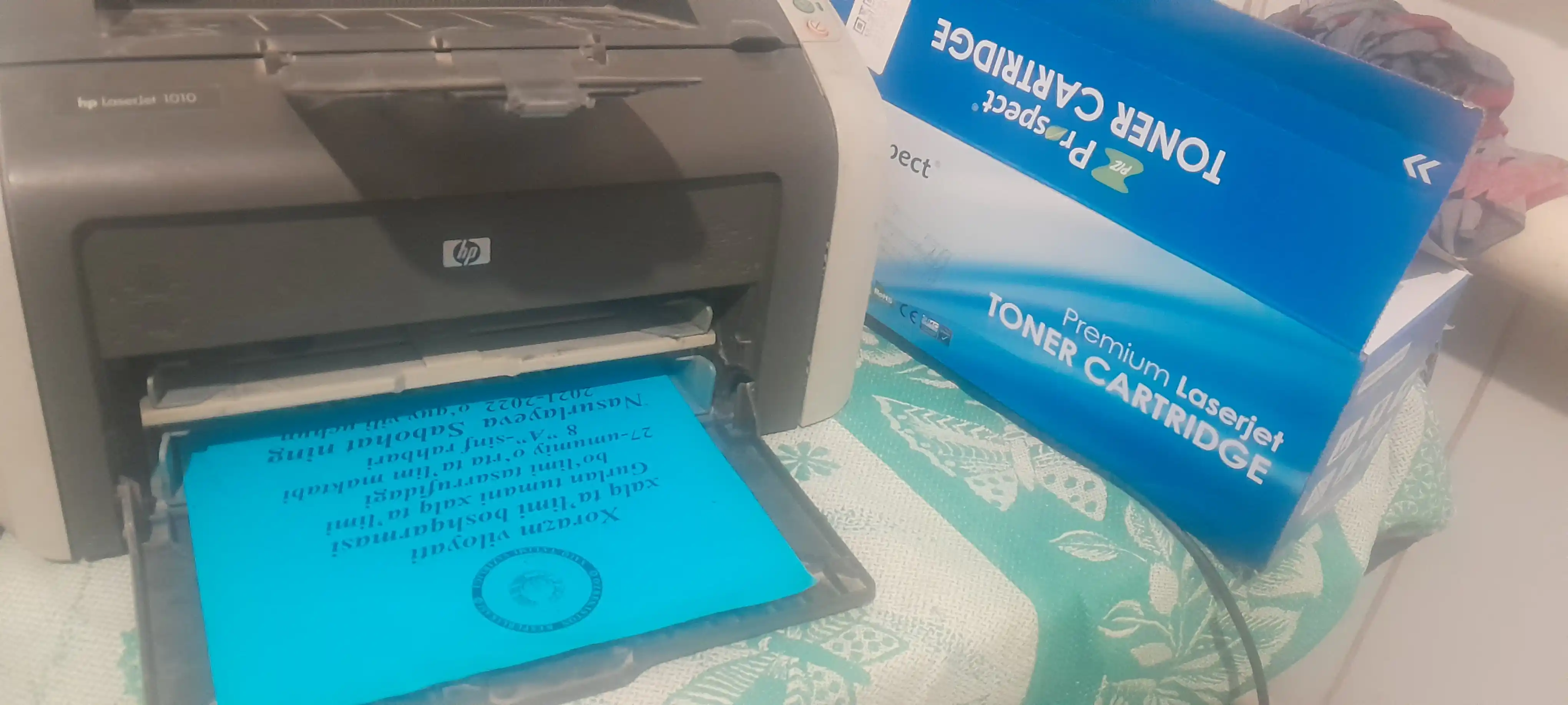 Картридж Q2612A / FX-10 Universal для HP LaserJet 1010, 1020 и Canon LBP 2900, MF4010