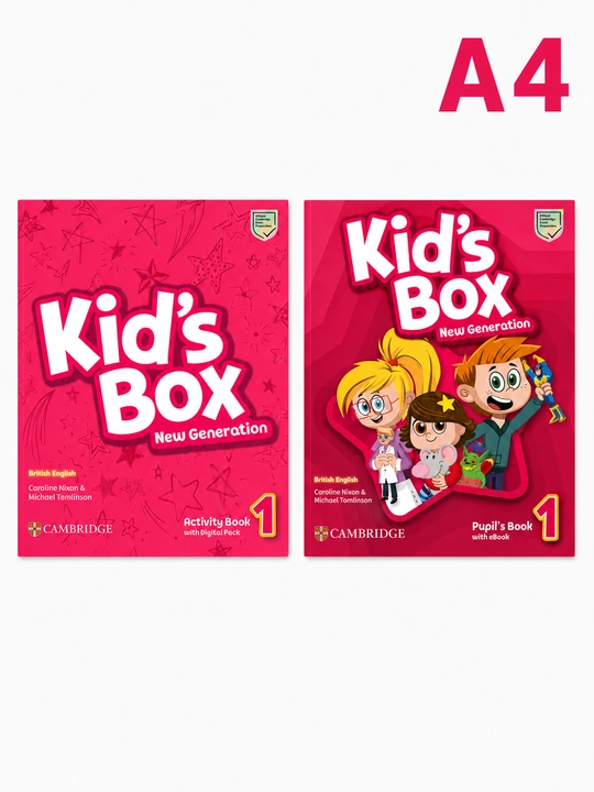 Kids Box New Generation 1 Pupil's Book и Activity Book — учебник и рабочая тетрадь - 