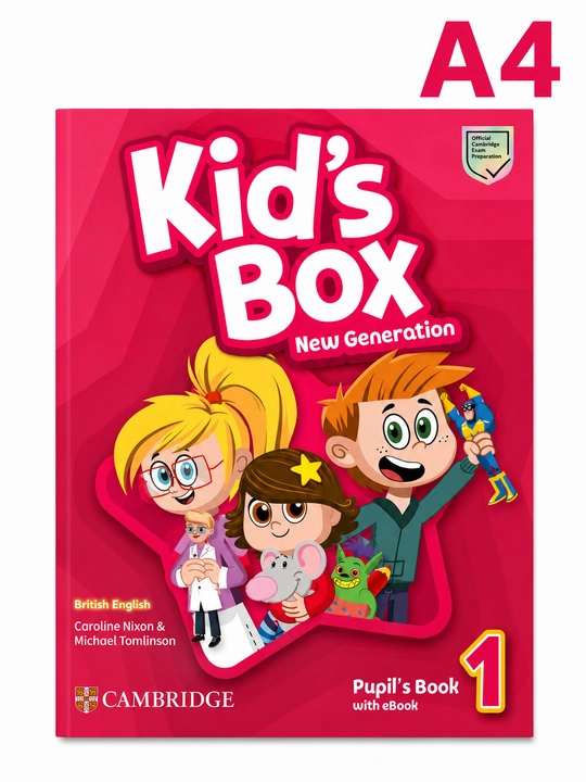 Kids Box New Generation 1 Pupil's Book и Activity Book — учебник и рабочая тетрадь
