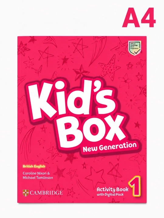 Kids Box New Generation 1 Pupil's Book и Activity Book — учебник и рабочая тетрадь
