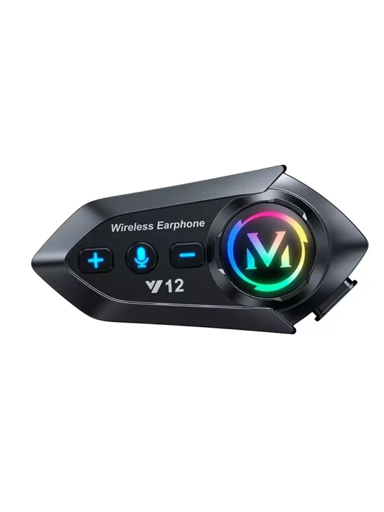 Shlem uchun Bluetooth moto garnitura V10, mikrofon, IPX6