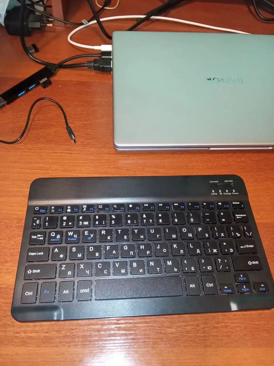Planshet uchun simsiz Bluetooth klaviatura, ixcham va qulay, ish uchun mos, ipad uchun