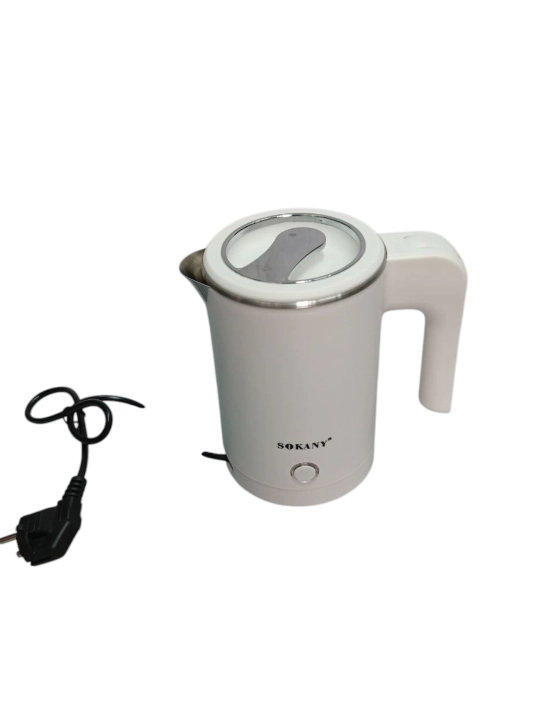 SOKANY SK-09100 elektr choynak, 1,8 l, 1500 Vt, tez qaynatish, 360° asos