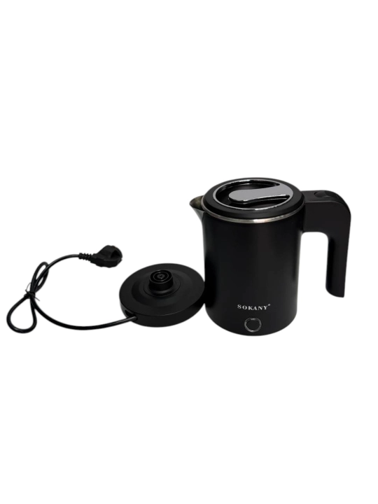 SOKANY SK-09100 elektr choynak, 1,8 l, 1500 Vt, tez qaynatish, 360° asos