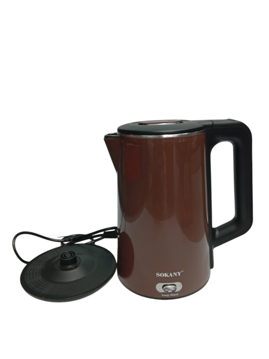 SOKANY SK-09100 elektr choynak, 1,8 l, 1500 Vt, tez qaynatish, 360° asos