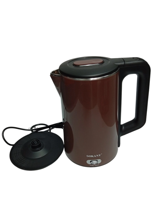 SOKANY SK-09100 elektr choynak, 1,8 l, 1500 Vt, tez qaynatish, 360° asos
