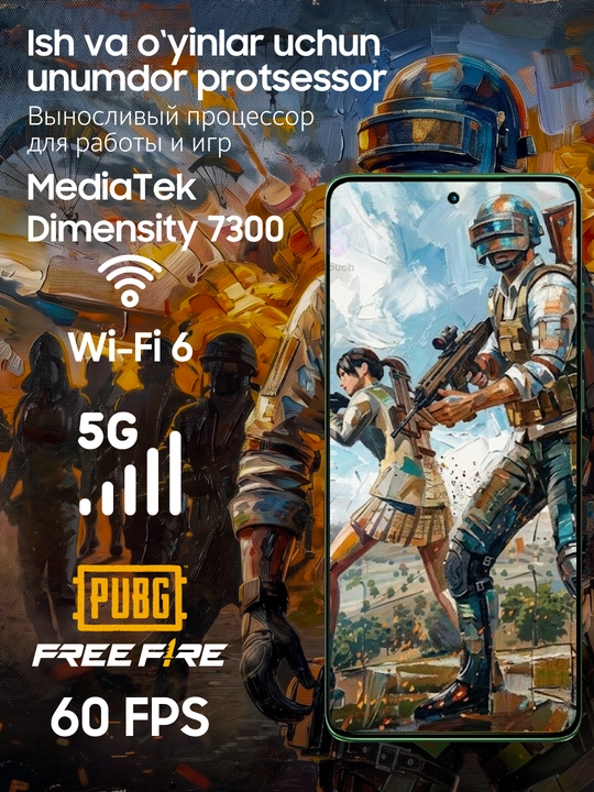 Смартфон Motorola Edge 60 и Edge 60 Fusion, 8/12/256/512 GB, ударопрочные телефоны