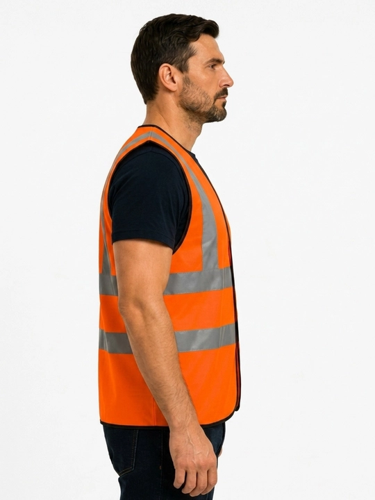 Cotton Mix signal nimchasi, yorug‘lik qaytaruvchi, 2-sinf, PE, S–6XL