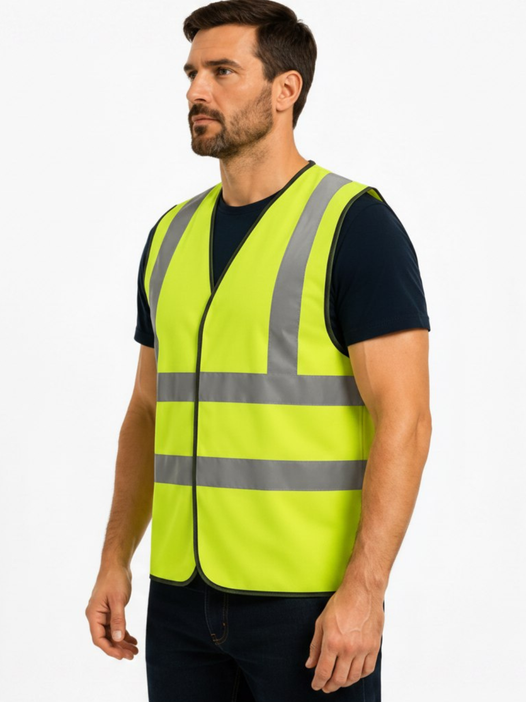 Cotton Mix signal nimchasi, yorug‘lik qaytaruvchi, 2-sinf, PE, S–6XL