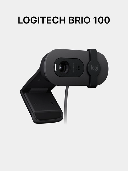 Logitech BRIO 100 1080p Full HD Webcam - 