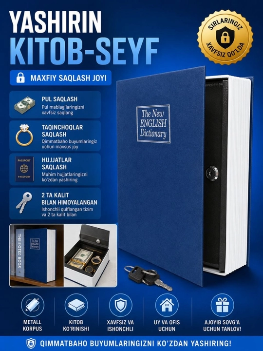 Yashirin Kitob-Seyf - 