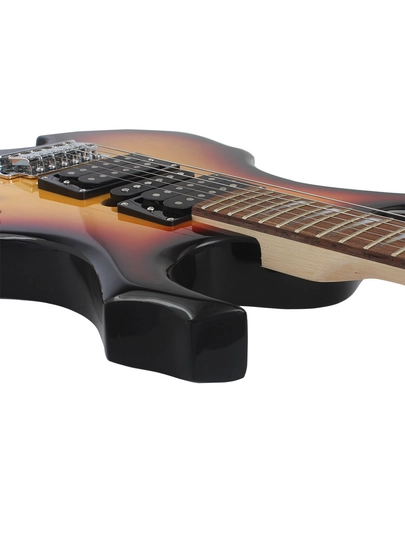 IRIN CZ0297 elektr gitara, 39 dyuym, 5W kuchaytirgich, tuner, bilan to'liq komplekt 10