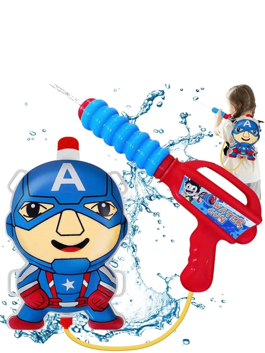 Suv quroli Water Gun, xalta shaklidagi suv idishi bilan, 1,2 litr