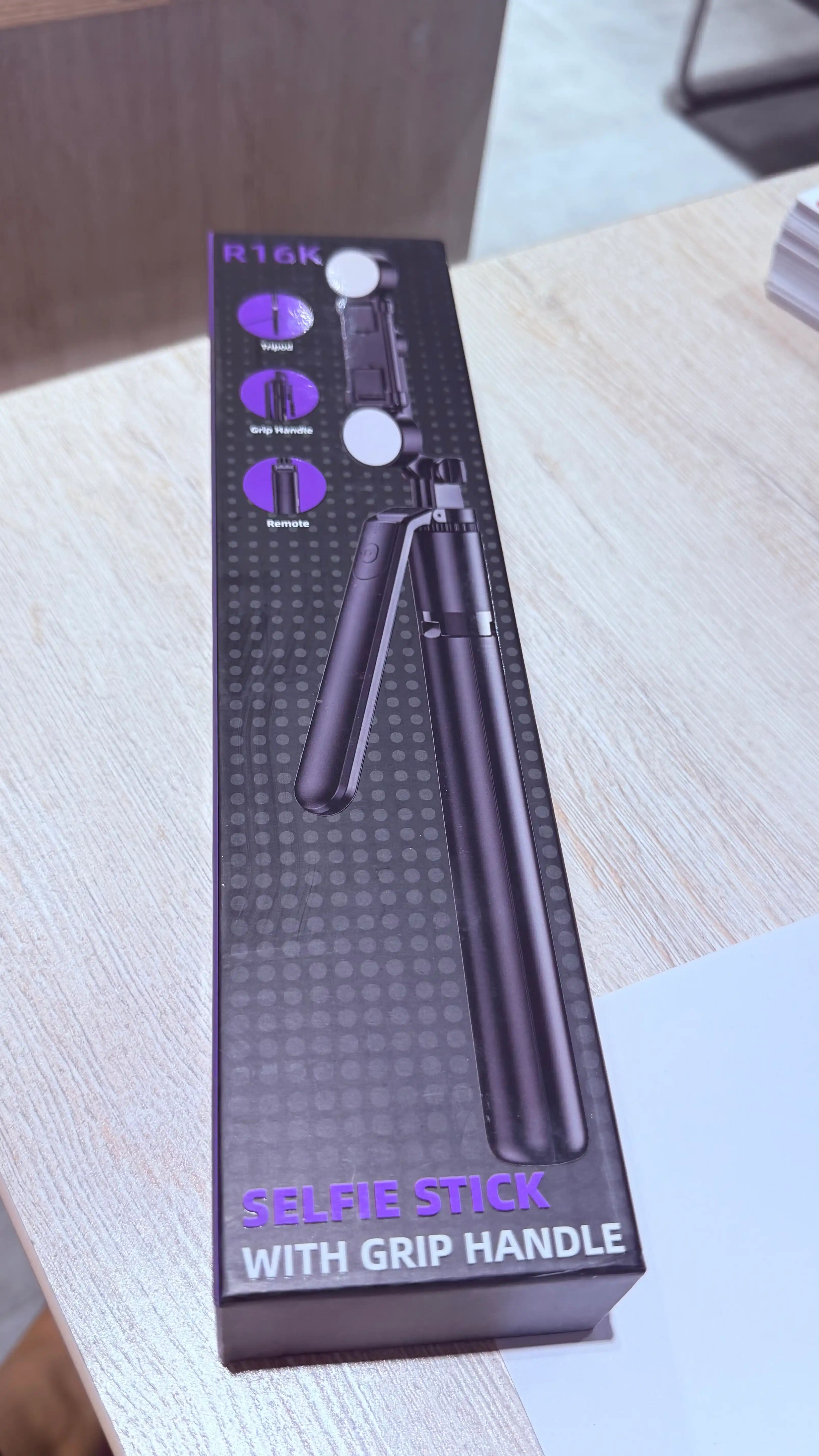 Штатив для телефона, 170 см, 4 в 1, 2 LED фонаря и Bluetooth: монопод, селфи-палка, stick