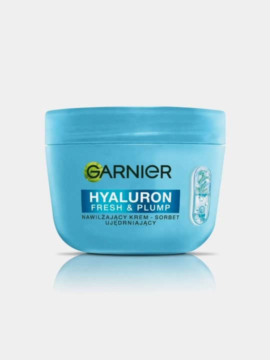 Garnier Hyaluron Fresh&Plump yuz uchun chuqur namlantiruvchi krem-sorbet, 85 ml