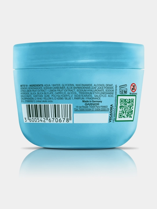 Garnier Hyaluron Fresh&Plump yuz uchun chuqur namlantiruvchi krem-sorbet, 85 ml