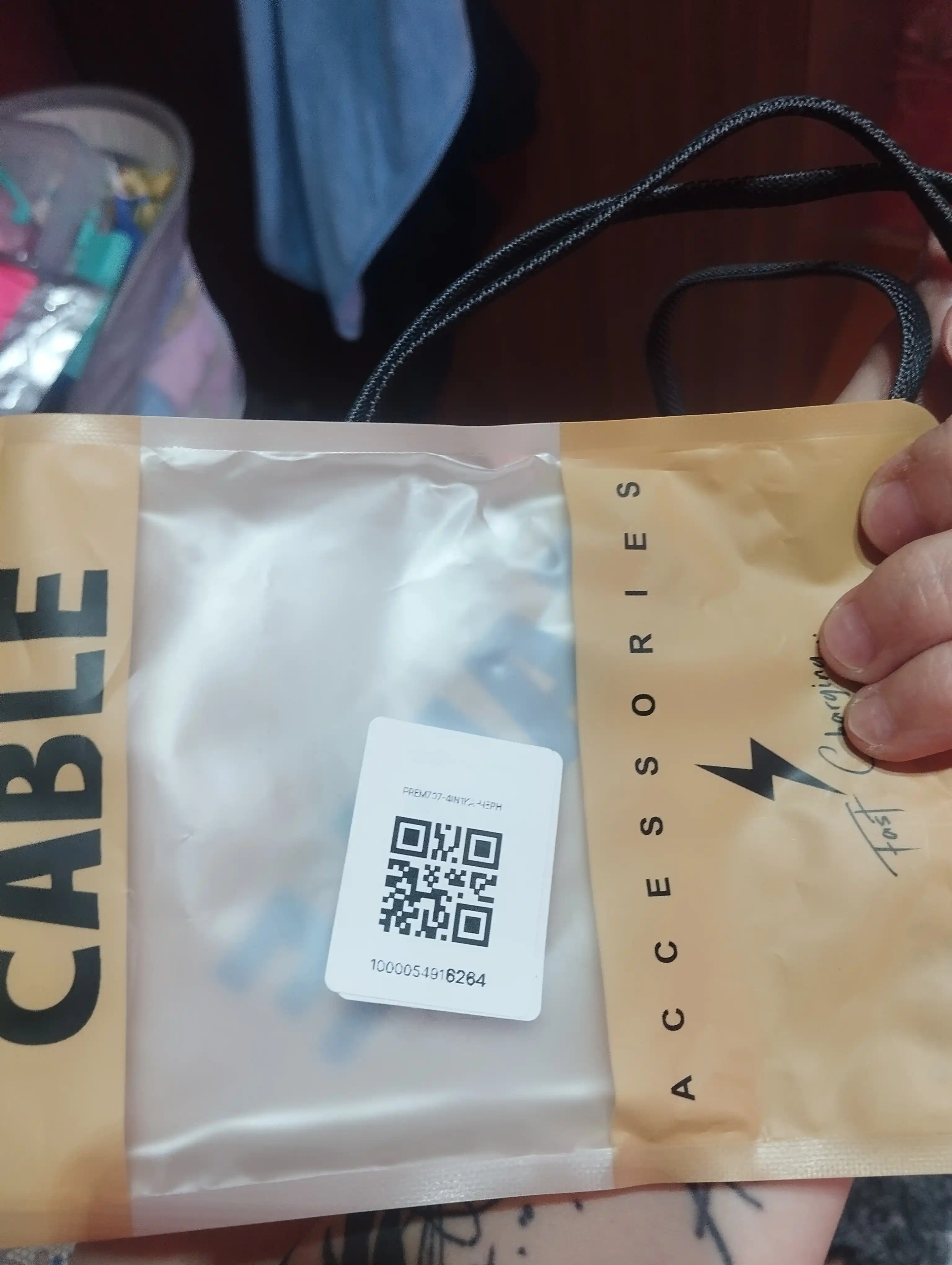 USB-кабель-трансформер, 4 в 1, Turbo, Type-C/Lightning - USB-A/Type C
