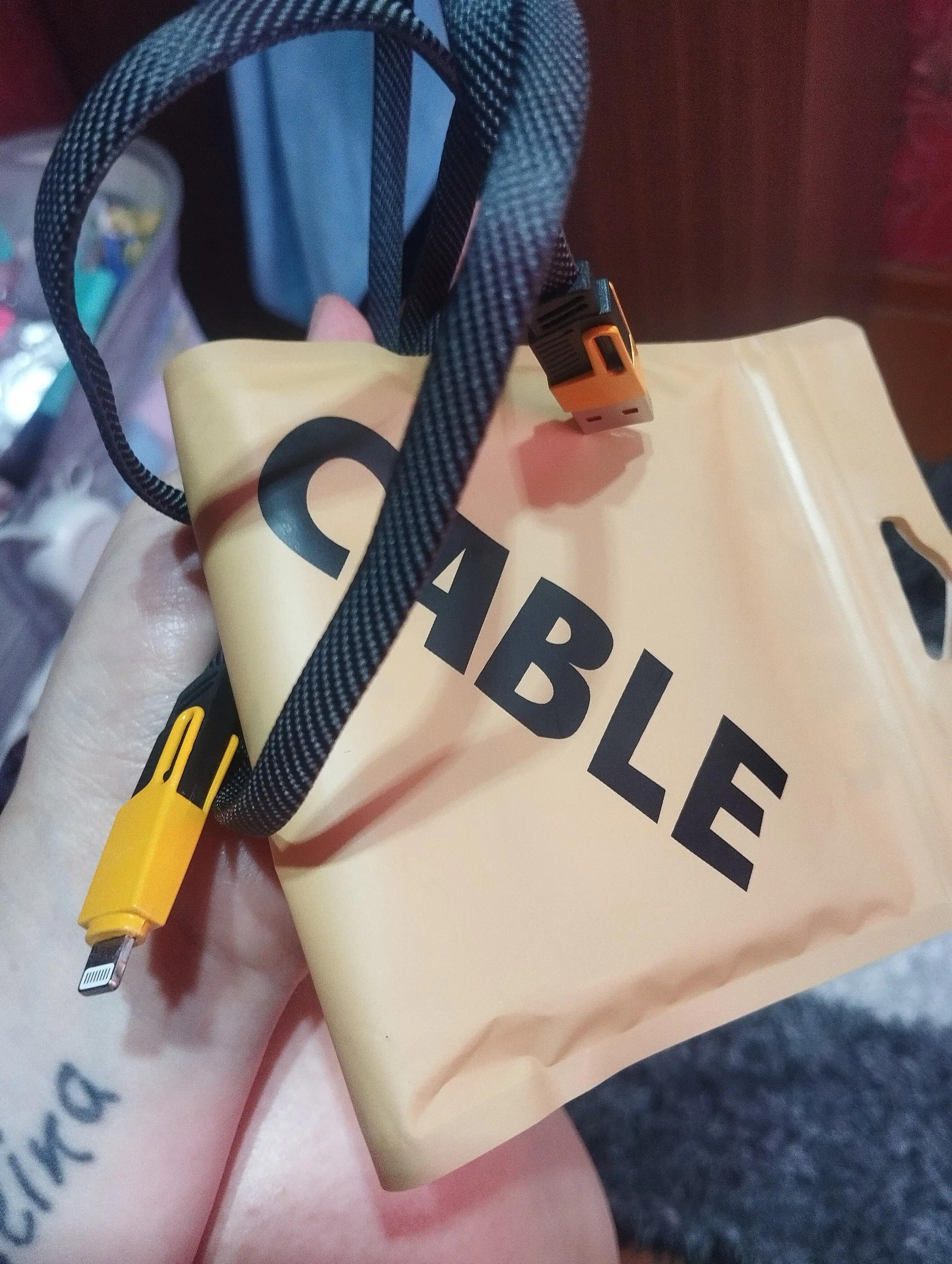 USB-кабель-трансформер, 4 в 1, Turbo, Type-C/Lightning - USB-A/Type C