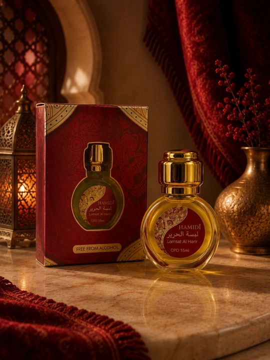 Hamidi CPO 15 ml arab moyli atirlari - Musk Tahara, Chantilly, Golden Dust, Attar Oil